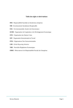 Les agences de notation extra-financiere et leur objectivite