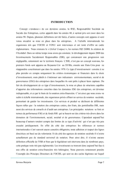 Les agences de notation extra-financiere et leur objectivite