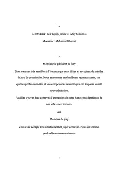 L'entraînement de force et d'endurance chez de jeunes footballeurs