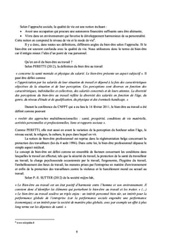 Bien-etre au travail: Une approche en fonction de ses attendes