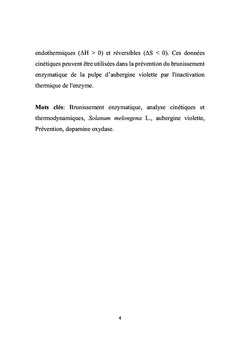 Technique de prévention du brunissement enzymatique