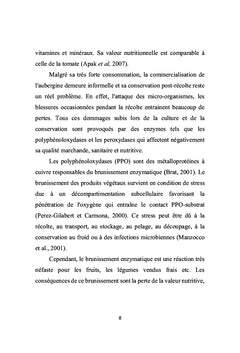 Technique de prévention du brunissement enzymatique