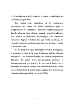 Technique de prévention du brunissement enzymatique