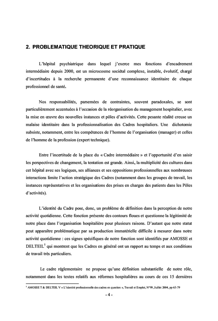 Le management stratégique des cadres hospitaliers en mutation