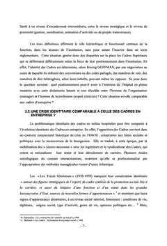 Le management stratégique des cadres hospitaliers en mutation