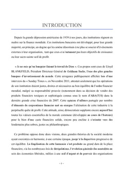 L'ethique en finance