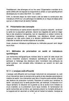 Exploration et test d'une méthode de priorisation des risques en santé