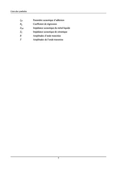 Etude de l'adhesion dans les systemes metaux liquides/ceramiques