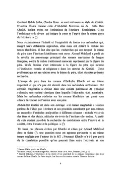 L'image du père dans les romans d'Abdelkébir Khatibi