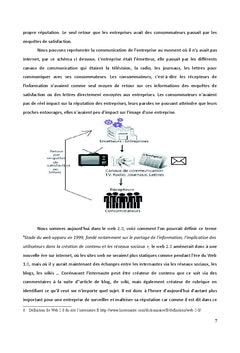 E reputation d'une entreprise