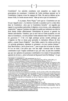 Des limitations au pouvoir congolais de révision constitutionnelle