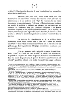 Des limitations au pouvoir congolais de révision constitutionnelle