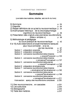 Neuroconnectique: enseignement