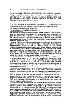 Neuroconnectique: enseignement