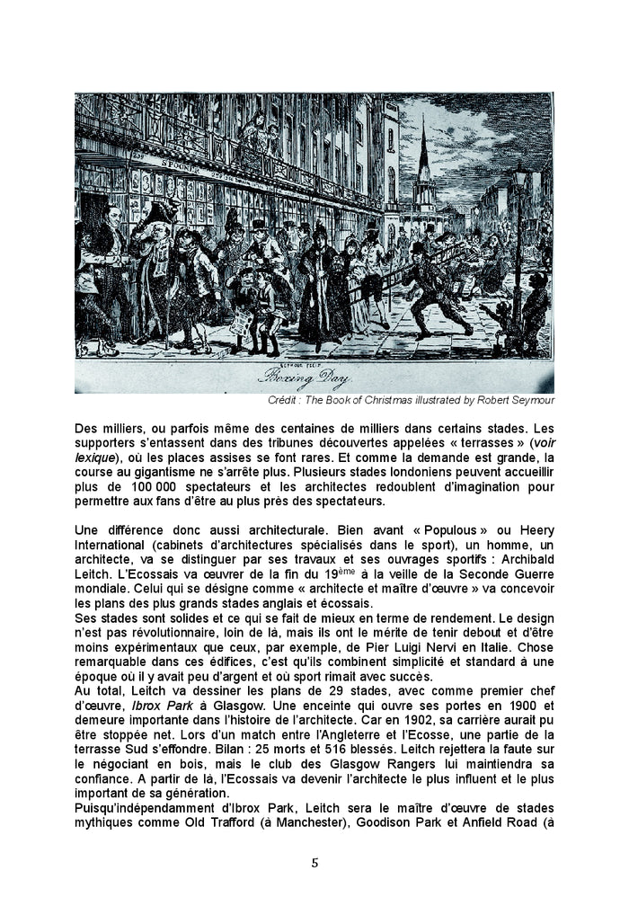 A Londres Des stades