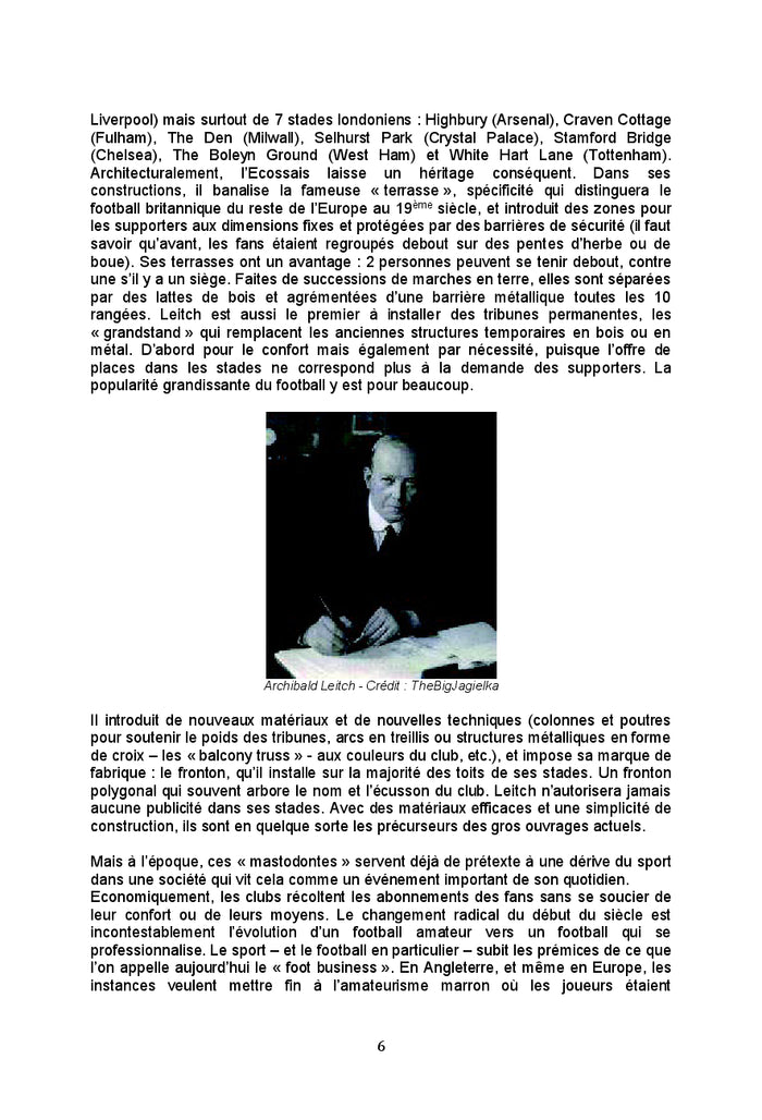 A Londres Des stades