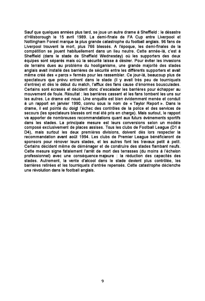 A Londres Des stades