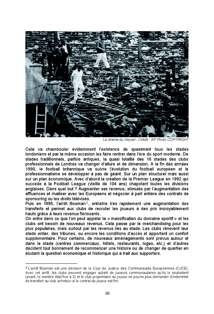 A Londres Des stades