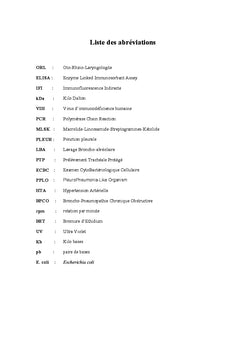 Mycoplasma pneumoniae: Infection et resistance aux tetracyclines