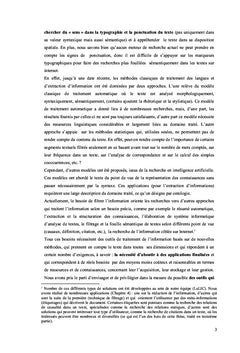 La ponctuation entre etude semantique et linguistique informatique