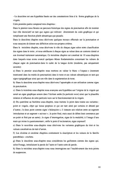 La ponctuation entre etude semantique et linguistique informatique
