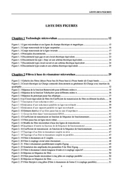 Etude des structures planaires à couplage capacitif