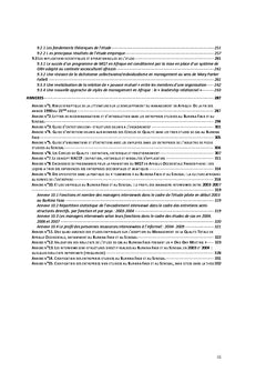 Etude des styles de management au Burkina Faso et au Senegal