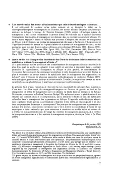 Etude des styles de management au Burkina Faso et au Senegal