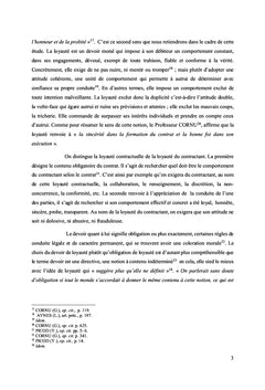 Le devoir de loyauté en droit commercial général OHADA