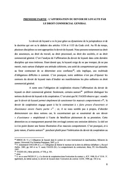 Le devoir de loyauté en droit commercial général OHADA