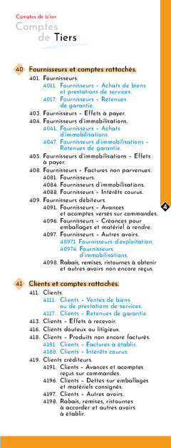 Plan comptable général 2026/2027