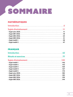 Réussir mon CRPE - Maths Français L3 écrit sujets corrigés 2027
