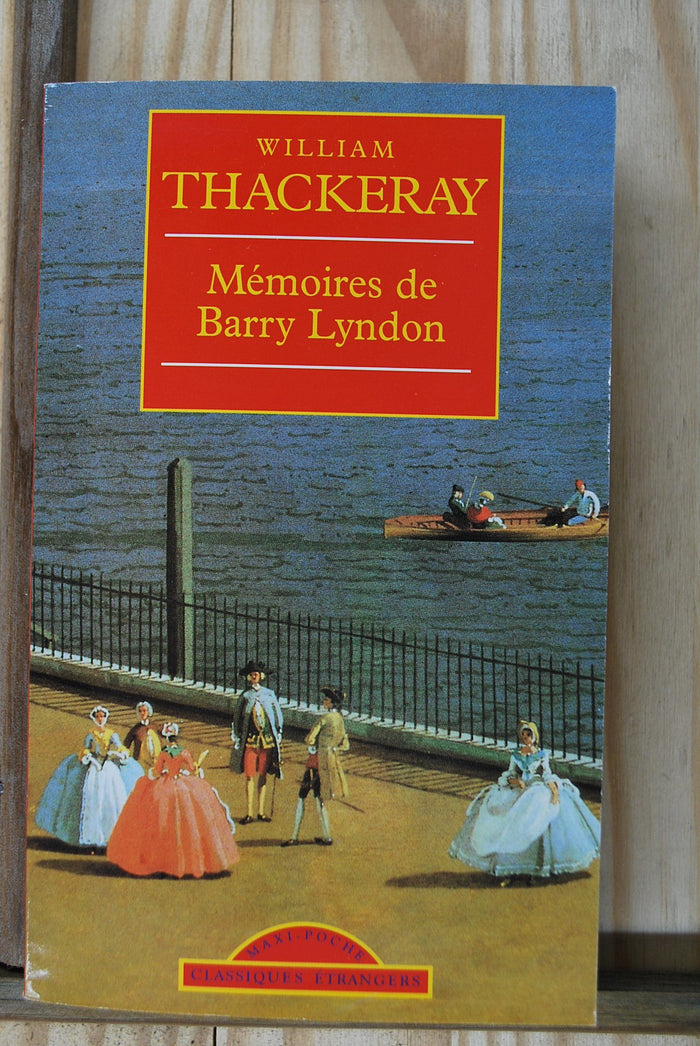Memoires de barry lyndon du royaume d'irlande
