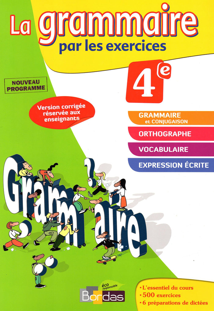 La grammaire par les exercices 4e