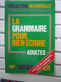 La grammaire pour bien écrire