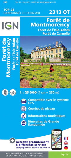 2313OT Forets de montmorency de l'isle-adam et de carnelle