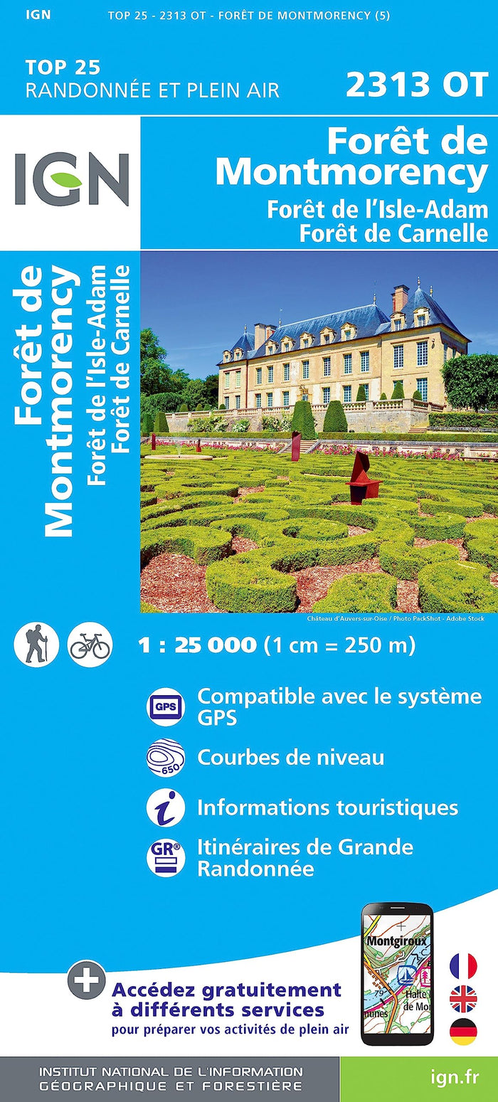 2313OT Forets de montmorency de l'isle-adam et de carnelle