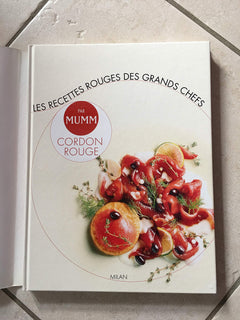 Les recettes rouges des grands chefs