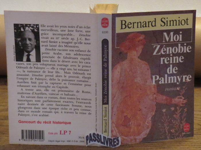 Moi Zénobie, reine de Palmyre