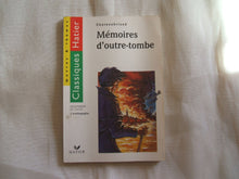 Mémoires d'outre-tombe, l'autobiographie