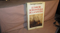 Le savoir romantique de la nature