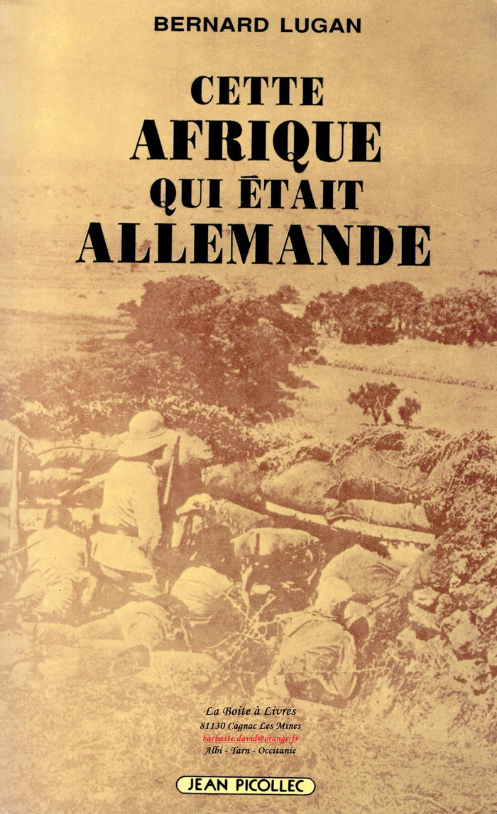Cette afrique qui etait allemande
