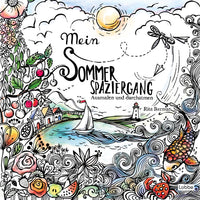 Mein Sommerspaziergang: Ausmalen und durchatmen