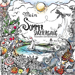 Mein Sommerspaziergang: Ausmalen und durchatmen