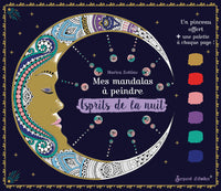 Mes mandalas à peindre Esprits de la nuit