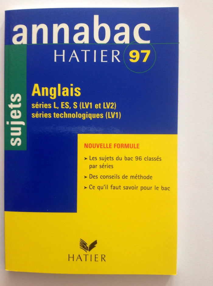 Annabac Hatier 97 Anglais