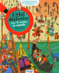 Livre Aux Quatre Coins du Monde | Enquêtes Bilingues Enfants-Jeunesse | Assimil