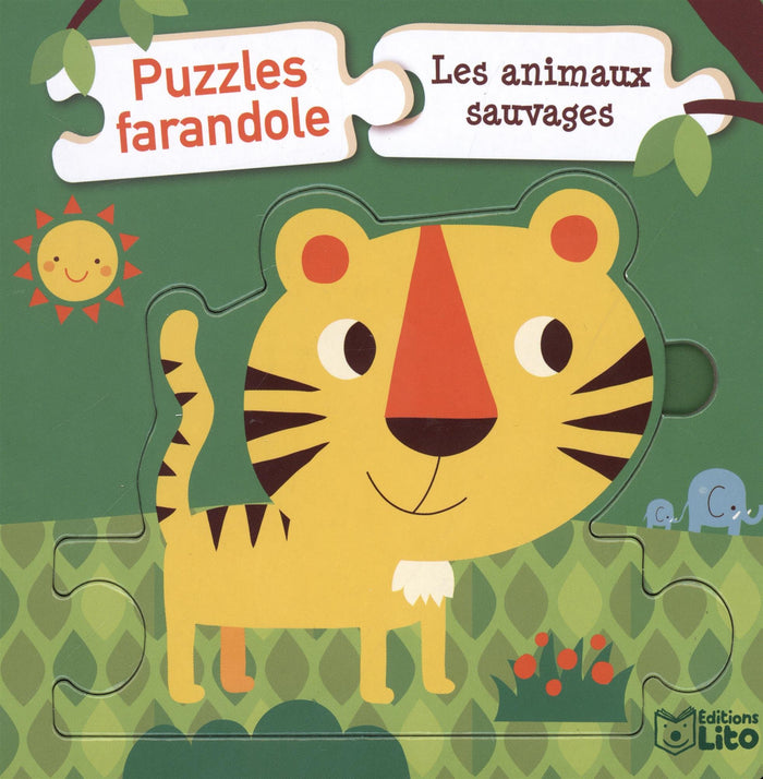 Puzzles farandoles: Les animaux sauvages
