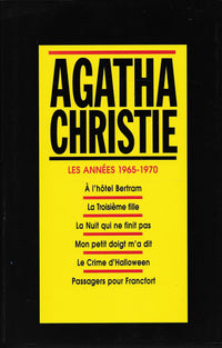 Tome 12 - Les années 1965-1970 : A l'Hôtel de Bertram, La troisième fille, La Nuit qui ne finit pas, Mon petit doigt m'a dit, Le Crime d'Halloween, Passagers pour Fracfort