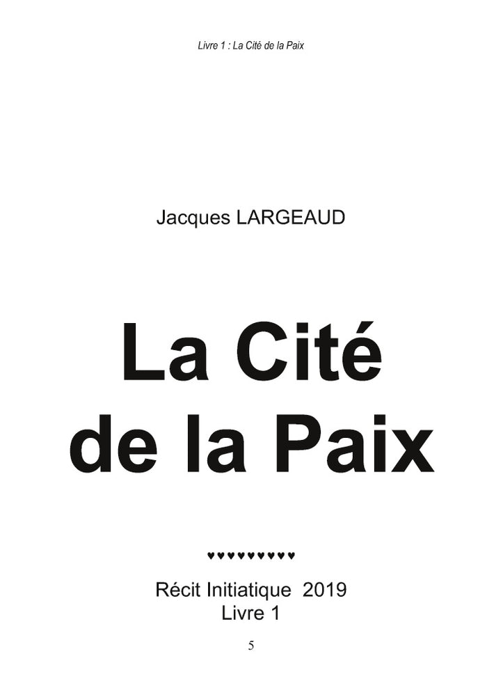 La Cité de la Paix